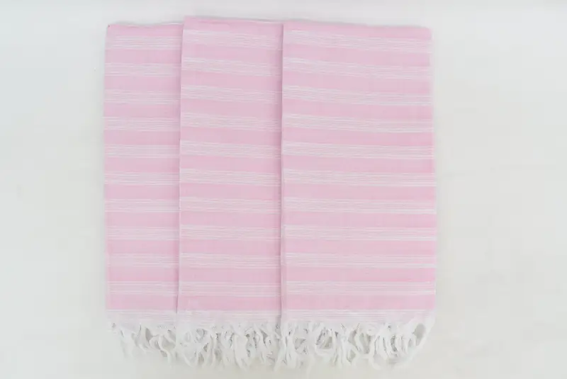 Bridesmaid Gift, Personalized Bridesmaid Gift, Wedding Day Gift For Bride, Turkish Towel Set, Gift For Him, Pool Towels, 70x40 Cotton Striped Towel - 3