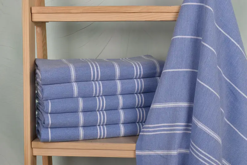 40x24 Cotton Striped Towel, Monogram Hand Towel, Wedding Gift, Wedding Shower Gift, Beach Wedding Favor, Turkish Tea Towel, Bachelorette Towel - 2