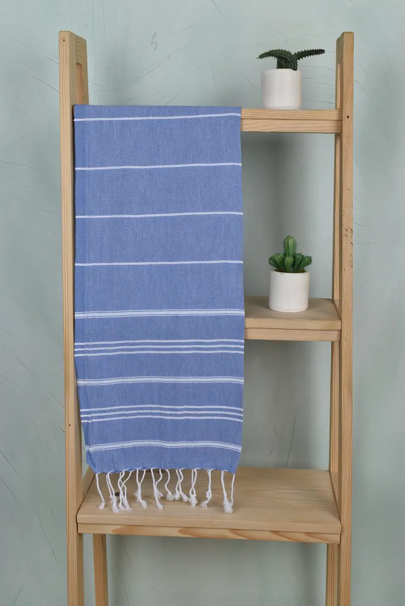 40x24 Cotton Striped Towel, Monogram Hand Towel, Wedding Gift, Wedding Shower Gift, Beach Wedding Favor, Turkish Tea Towel, Bachelorette Towel - 8