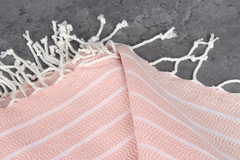 Peshtemal, Summer Gift Ideas, Custom Towel, Fringed Turkish peshtemal beach towel USA, Summer Gift, 70x40 Cotton Striped Towel, Turkish hand towel - 4