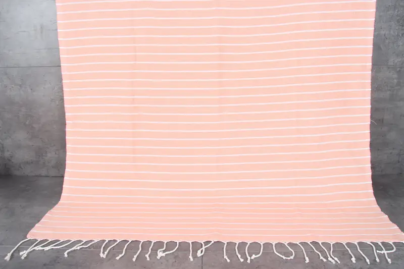 Peshtemal, Summer Gift Ideas, Custom Towel, Fringed Turkish peshtemal beach towel USA, Summer Gift, 70x40 Cotton Striped Towel, Turkish hand towel - 8