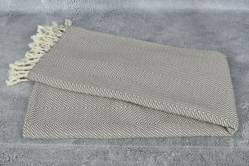 Oversized lightweight Turkish bath towel USA, Gift For Mom, Wedding Gift, Turkish Towel USA, 70x40 Cotton Chevron Towel, Organic Turkish towel - 6