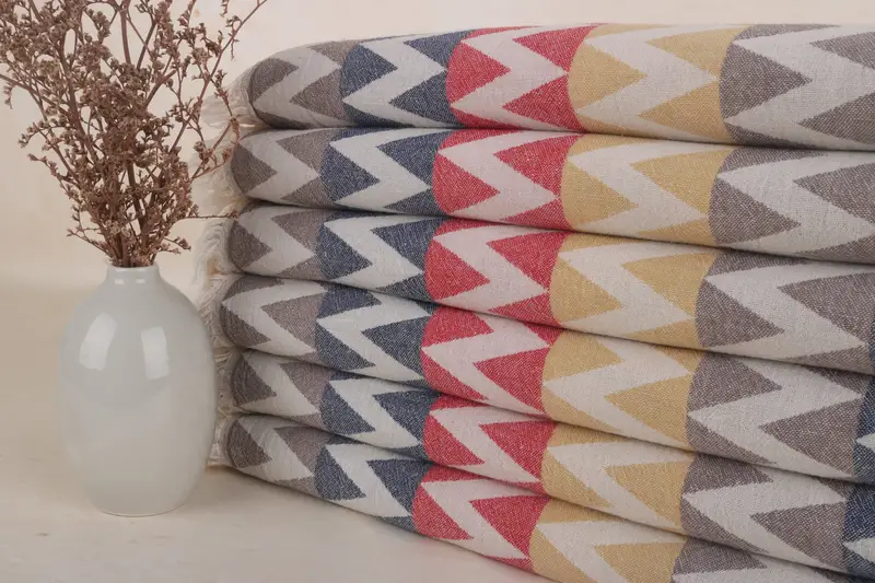 Bachelor Bachelorette Party Favors, 70x40 Cotton Zigzag Design Towel, Home Decor Gifts, Christmas Gift, Gift For Wedding Day, Custom Wedding Gifts - 2