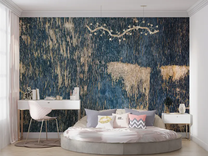 Old Plaster Wall Art, Texture Wall Poster, Modern Wall Mural, Plaster Effect Wall Paper, Abstract Wall Painting, - 4
