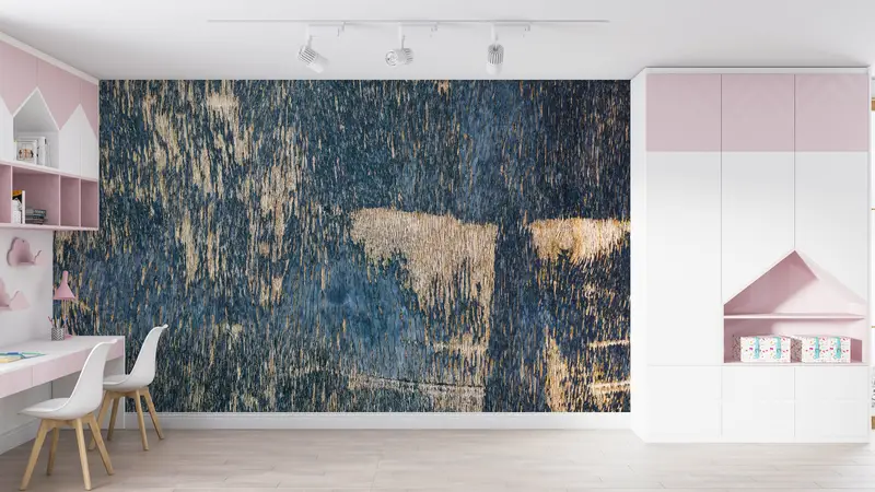 Old Plaster Wall Art, Texture Wall Poster, Modern Wall Mural, Plaster Effect Wall Paper, Abstract Wall Painting, - 7