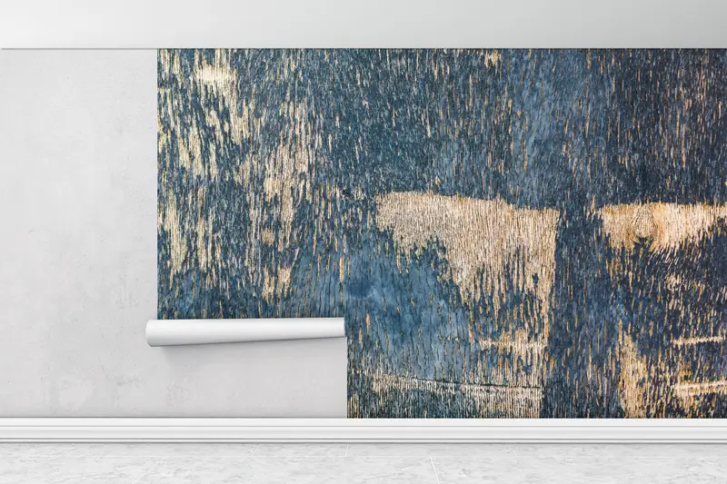 Old Plaster Wall Art, Texture Wall Poster, Modern Wall Mural, Plaster Effect Wall Paper, Abstract Wall Painting, - 2
