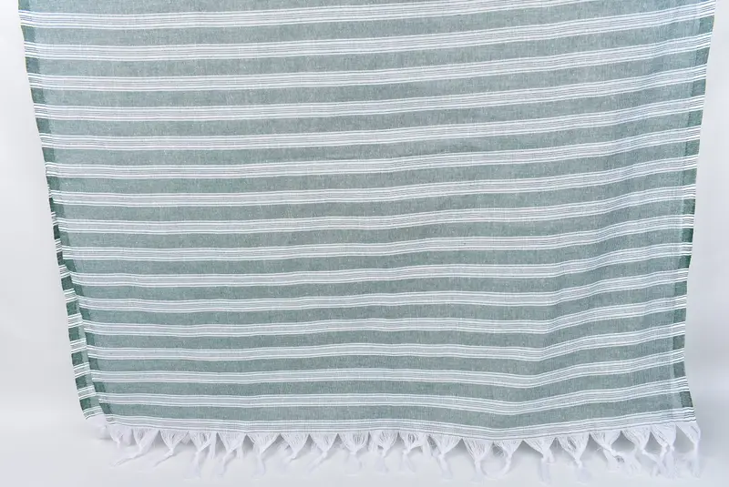 Summer Gift, 70x40 Cotton Striped Towel, Memorial Gift, Bachelorette Party Gift, Turkish beach towel, Family Gift Basket, Peshtemal Towel USA - 8
