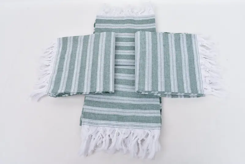 Summer Gift, 70x40 Cotton Striped Towel, Memorial Gift, Bachelorette Party Gift, Turkish beach towel, Family Gift Basket, Peshtemal Towel USA - 6