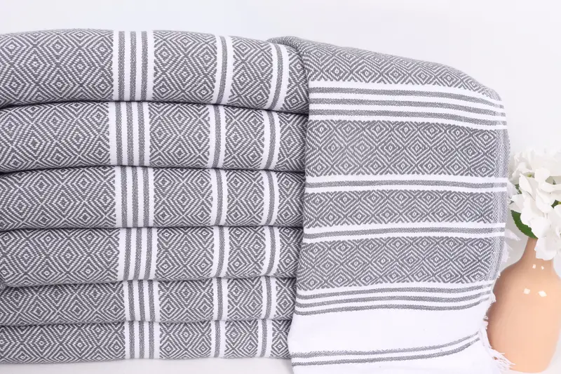 Bridesmaid Gift, Personalized Hand Towel, 40x18 Cotton Diamond Towel, Personalized Wedding Gift, Turkish Towel Hand Towel, Bridesmaid Gifts - 2