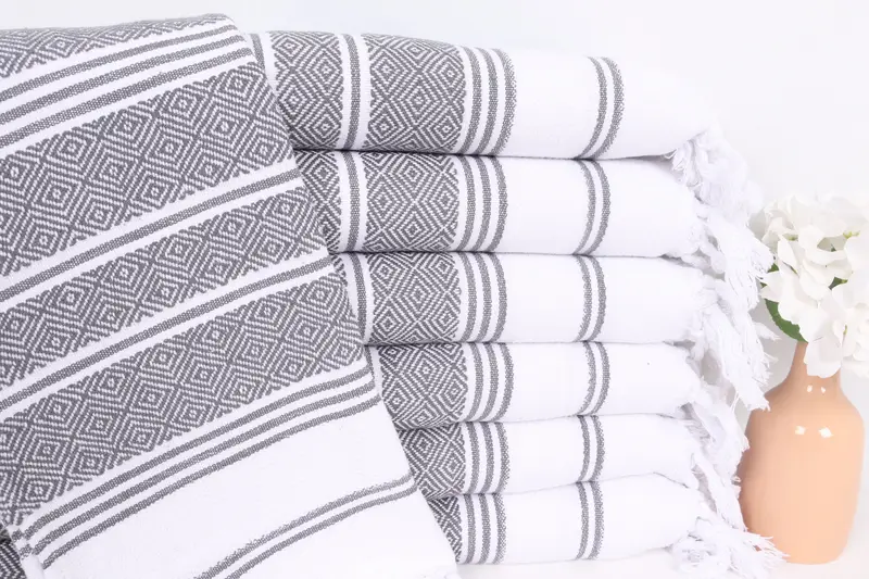 Bridesmaid Gift, Personalized Hand Towel, 40x18 Cotton Diamond Towel, Personalized Wedding Gift, Turkish Towel Hand Towel, Bridesmaid Gifts - 1