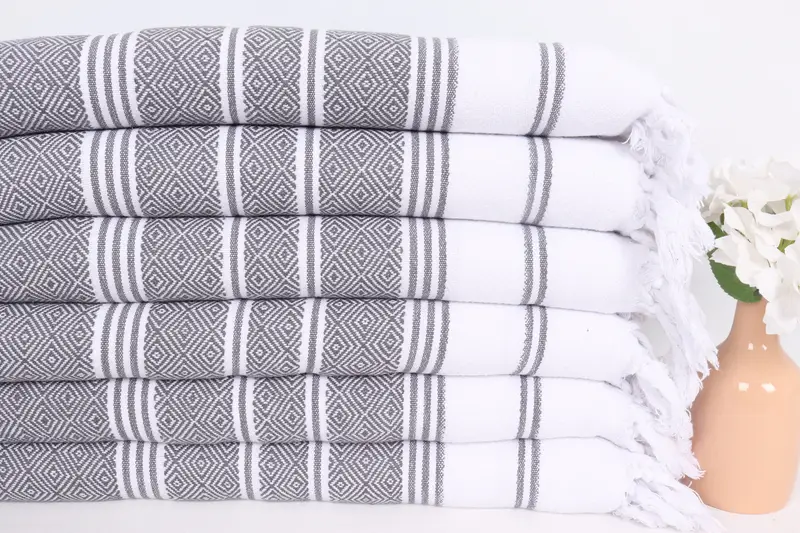 Bridesmaid Gift, Personalized Hand Towel, 40x18 Cotton Diamond Towel, Personalized Wedding Gift, Turkish Towel Hand Towel, Bridesmaid Gifts - 3