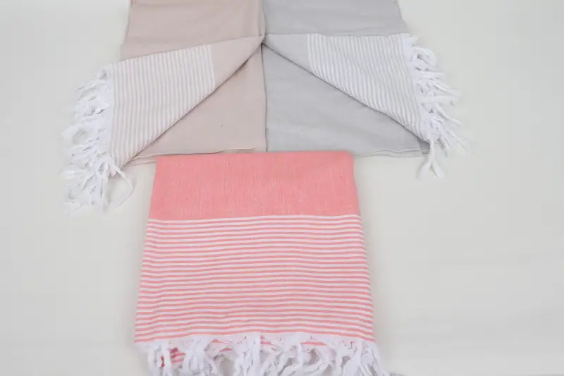 Fouta towel, Bachelor Party Gifts, Organic Beach Towel, Gift For Wedding Day, 80x36 Cotton Striped Towel, Quick-dry towel, Wedding Gifts Towel - 4