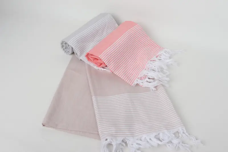Fouta towel, Bachelor Party Gifts, Organic Beach Towel, Gift For Wedding Day, 80x36 Cotton Striped Towel, Quick-dry towel, Wedding Gifts Towel - 7