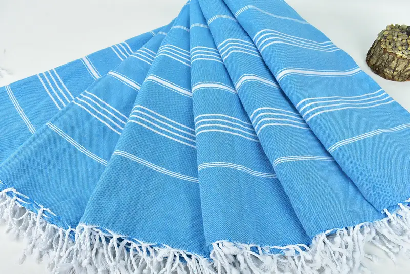Bridesmaid Gifts, Beach Theme Bachelorette Party, 88x60 Cotton Striped Towel, Personalized Blanket, Decorative Bedspread, Wedding Favors, Home Gift - 4