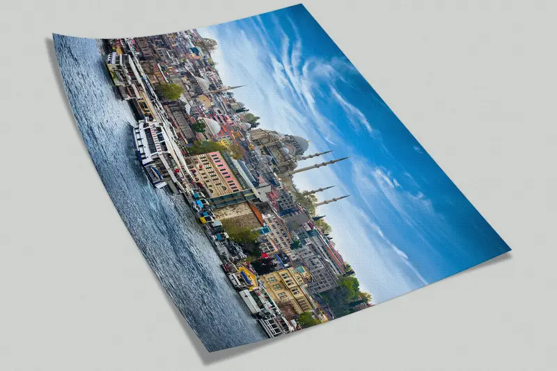 Modern Wall Paper, Paper Wall Art, Turkey Wall Paper, , Wall Paper Peel and Stick, Landscape Wall Poster, - 9