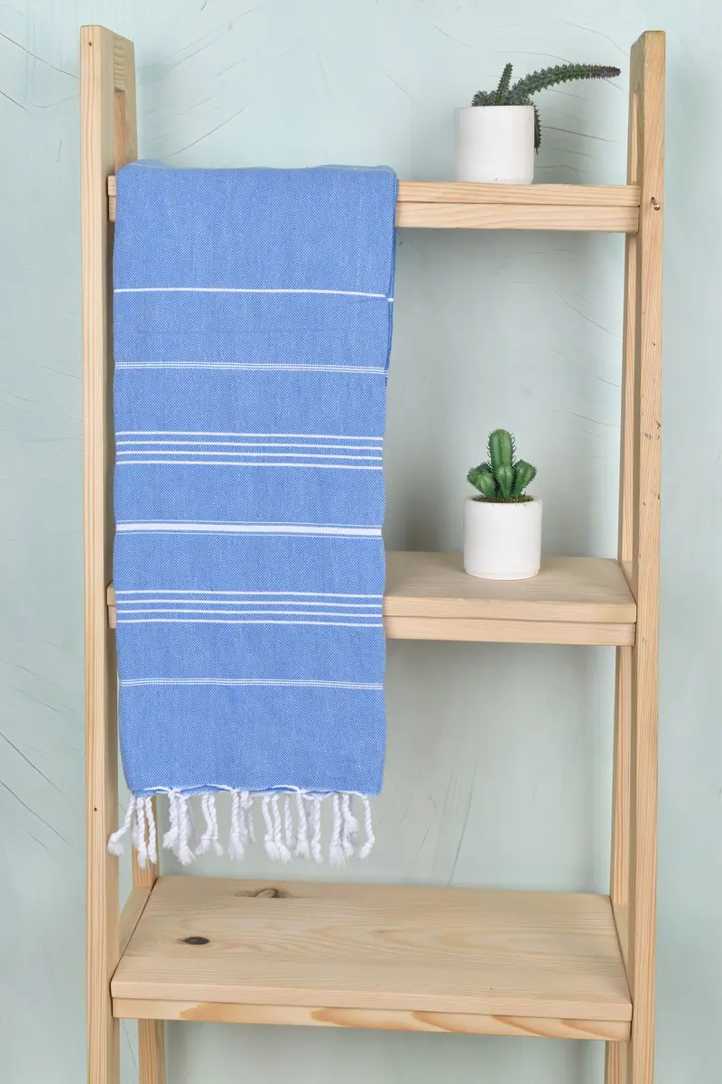 Absorbent towel, Hammam towel, 70x40 Cotton Striped Towel, Mother Of The Groom Gift, Kids Beach Towel, Handwoven Turkish bath towel, Handmade Gift - 8