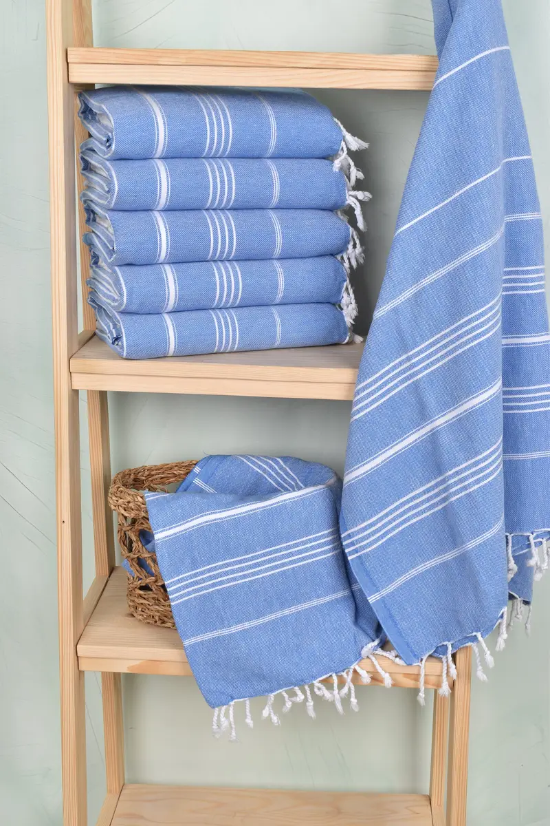 Absorbent towel, Hammam towel, 70x40 Cotton Striped Towel, Mother Of The Groom Gift, Kids Beach Towel, Handwoven Turkish bath towel, Handmade Gift - 3