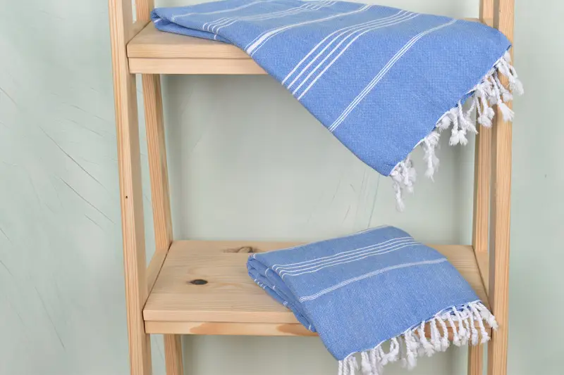 Absorbent towel, Hammam towel, 70x40 Cotton Striped Towel, Mother Of The Groom Gift, Kids Beach Towel, Handwoven Turkish bath towel, Handmade Gift - 5