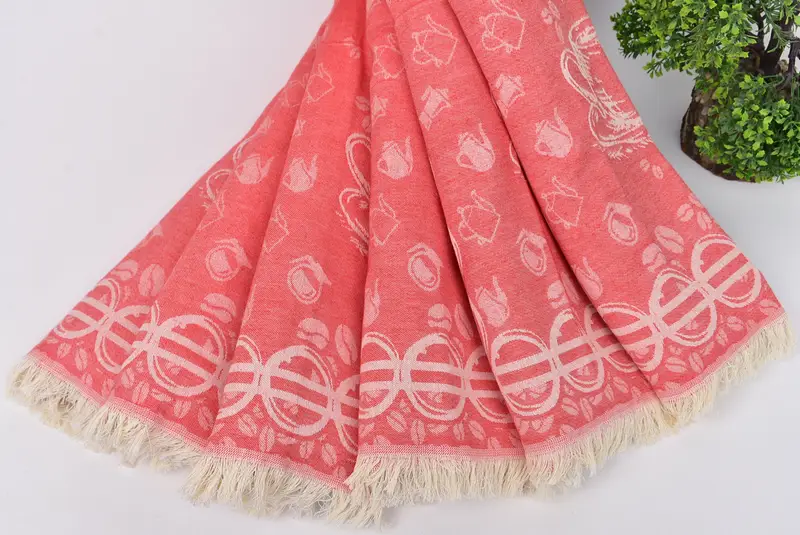 Gift Boxes Tea Towels, 28x20 Cotton Coffee Patterned Towel, Personalized Gift, Turkish Towel Hand Towel, Bulk Order Towel, Monogrammed Hand Towel - 5
