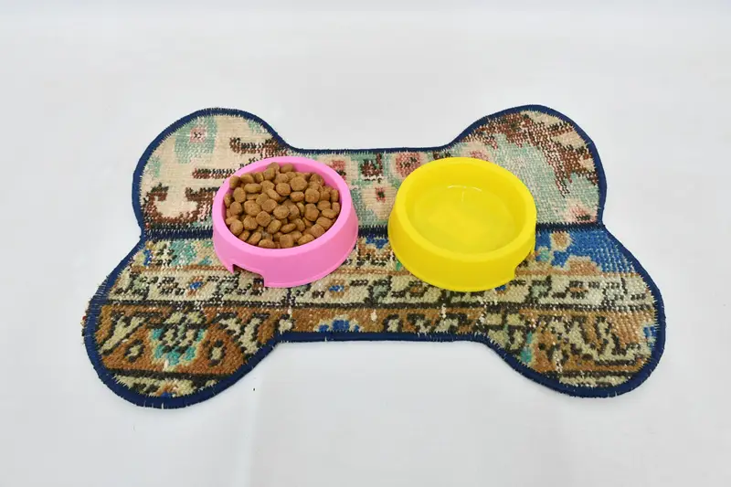 Mantel individual de lana redondo verde bohemio y bronce, mantel individual de estilo tradicional