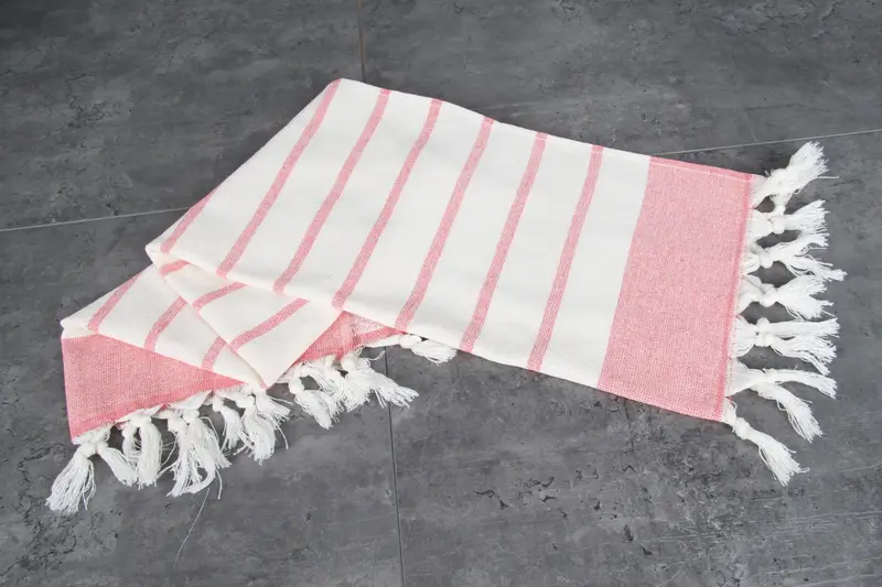 Gym Towel, Monogram Hand Towel, Monogrammed Hand Towel, 36x18 Cotton Striped Towel, Best Friend Christmas Gift, Wedding Favors, Bridal Shower Gift - 5