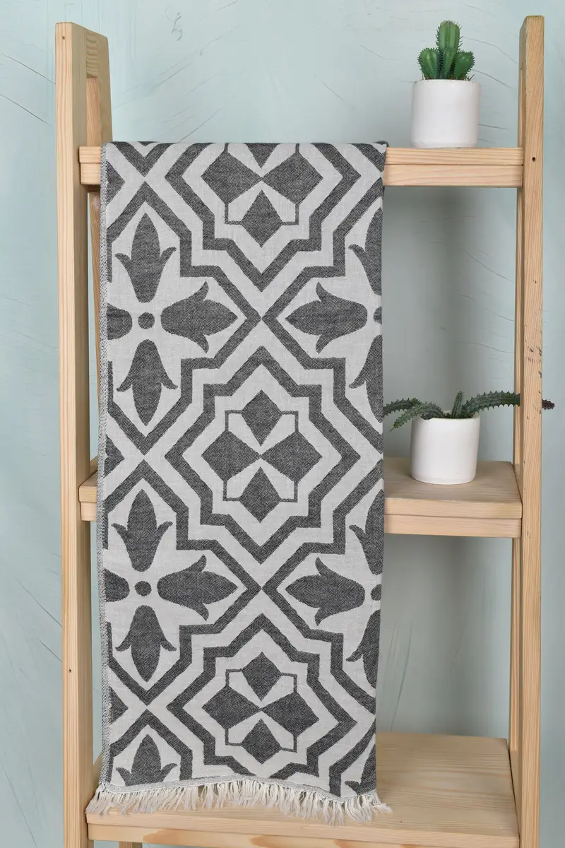 40x24 Pamuk Lale Desenli Havlu, Özel Düğün Hediyeleri, Kişiselleştirilmiş Yemek Havlusu, Düğün Duş Hediyesi, Monogram El Havlu, Küçük Banyo Havluları - 8
