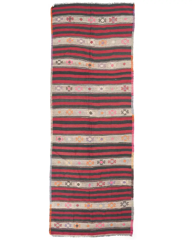 Alfombra Roja 4,7x12,4ft Solid Elegance