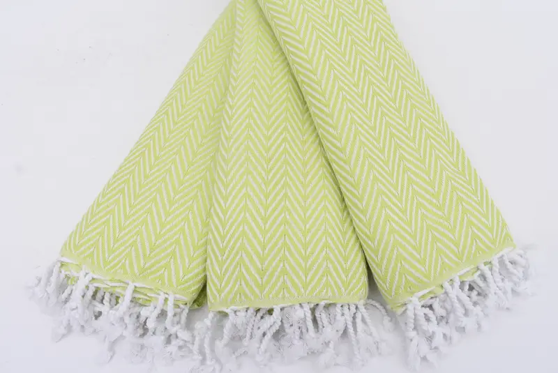 Merry Christmas Gifts, Thin towel, Summer Gift, Spa Gift Towel, 68x40 Cotton Zig zag Towel, Hammam Towel USA, Custom Wedding Towel, Beach Towel Bulk - 2
