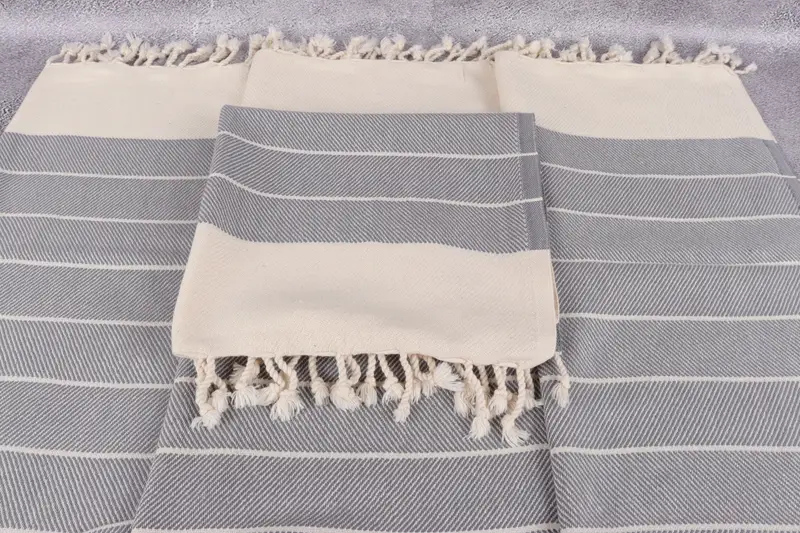 Turkish Towel Hand Towel, Bachelor Bachelorette Party Favors, Custom Hand Towel, 36x16 Cotton Striped Towel, Turkish Tea Towel, Holiday Towel - 4