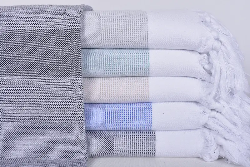 Absorbent towel, Arizona Bachelorette Party Favors, Yoga Towel, Bridal Shower Gift, 70x38 Cotton Striped Towel, Quick-dry peshtemal, Family Gift - 1