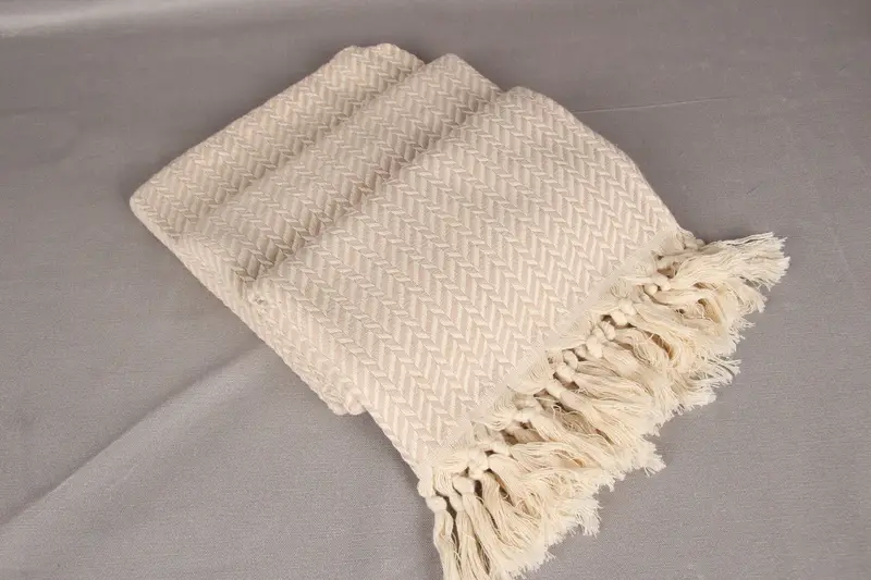 Gift For Coworker, Fringed Turkish peshtemal beach towel USA, Turkish hand towel, Hammam towel, Monogrammed Beach Towel, 70x40 Cotton Chevron Towel - 7