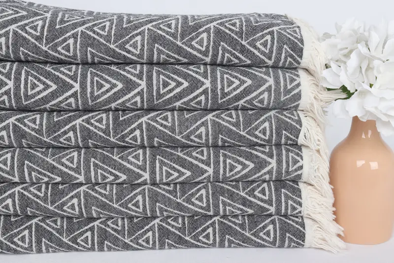 Bachelorette Party Gunst, Hochzeitsgeschenke Handtuch, Bachelorette Geschenke, 70x36 Baumwollgeometrische Handtuch, Bio -Baumwolltuch, Monogrammhandtücher, Badetuch - 4