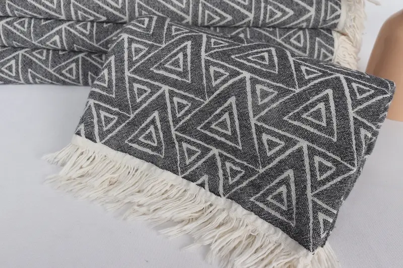 Bachelorette Party Gunst, Hochzeitsgeschenke Handtuch, Bachelorette Geschenke, 70x36 Baumwollgeometrische Handtuch, Bio -Baumwolltuch, Monogrammhandtücher, Badetuch - 5