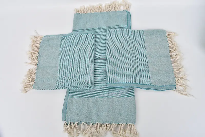 Gift For Bride, Wedding Anniversary Gift, Small Bath Towels, Bridesmaid Gifts, Bridal Shower Gift, 44x24 Cotton Polka Dot Towel, Turkish Tea Towel - 6