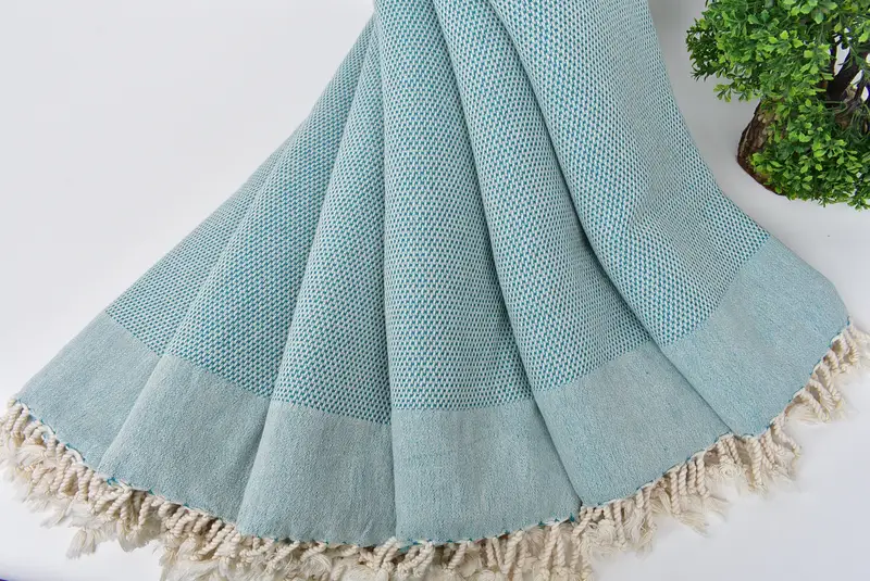 Gift For Bride, Wedding Anniversary Gift, Small Bath Towels, Bridesmaid Gifts, Bridal Shower Gift, 44x24 Cotton Polka Dot Towel, Turkish Tea Towel - 4