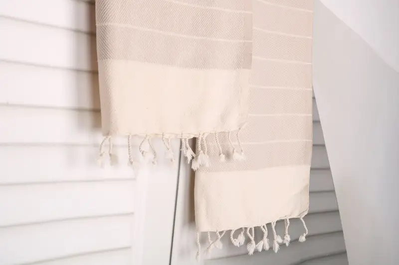 Boyfriend Christmas Gift, Turkish Towel Hand Towel, Personalized Gift, Gift For Her, 36x16 Cotton Striped Towel, Boyfriend Gift, Personalized Gifts - 8