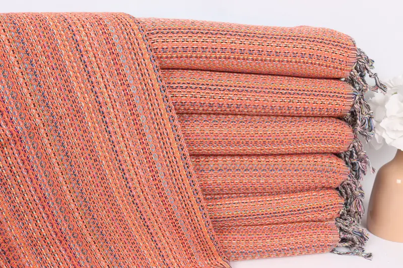 Personalized Gift, Bachelor Gift, 38x18 Cotton Colorful Diamond Towel, Turkish Tea Towel, Summer Gift, Customized Turkish Towel, Wedding Favors - 1