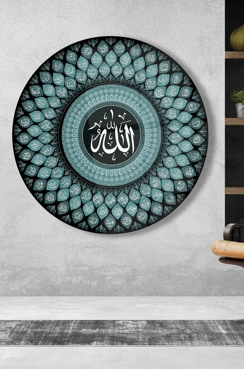 Luxuriöses bedrucktes Glas von Al-Rahman: Elegantes Design für modernes Wohnen