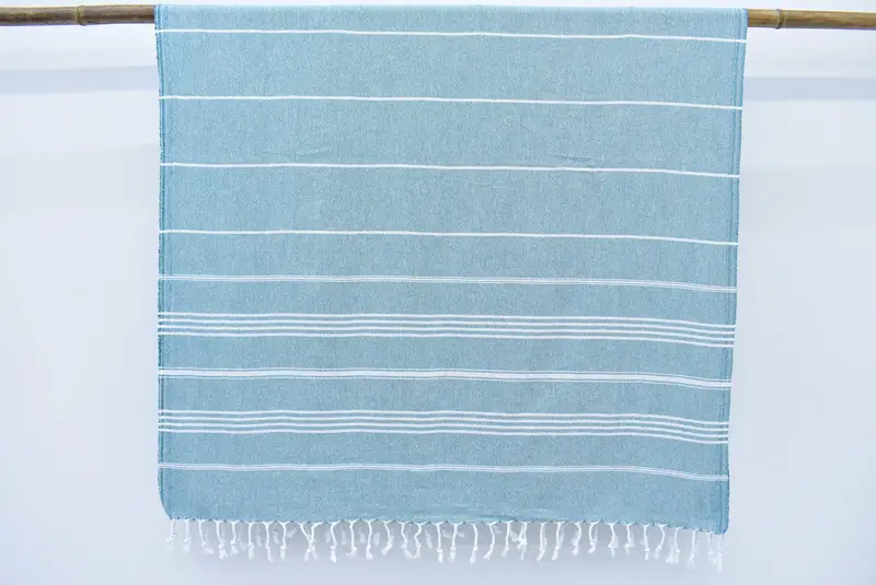 Turkish hand towel, Personalized Gifts, Yoga Towel, Mother Of The Groom Gift, 70x40 Cotton Striped Towel, Turkish Towel Beach, Custom Turkish Towel - 3