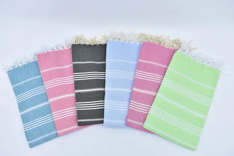 Turkish hand towel, Personalized Gifts, Yoga Towel, Mother Of The Groom Gift, 70x40 Cotton Striped Towel, Turkish Towel Beach, Custom Turkish Towel - 1