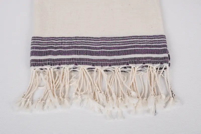 Handmade Turkish Towel, Bachelorette Party Decorations, Gym Towel, Bridesmaid Gifts, Bathroom Towel, Sand-free towel, 68x36 Cotton Striped Towel - 3
