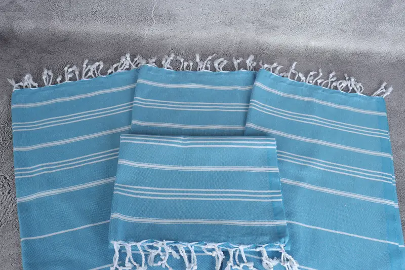 Personalized Hand Towel, Halloween Bachelorette Party Favors, Personalized Gift, 40x24 Cotton Striped Towel, Turkish Tea Towel, Custom Gifts - 4