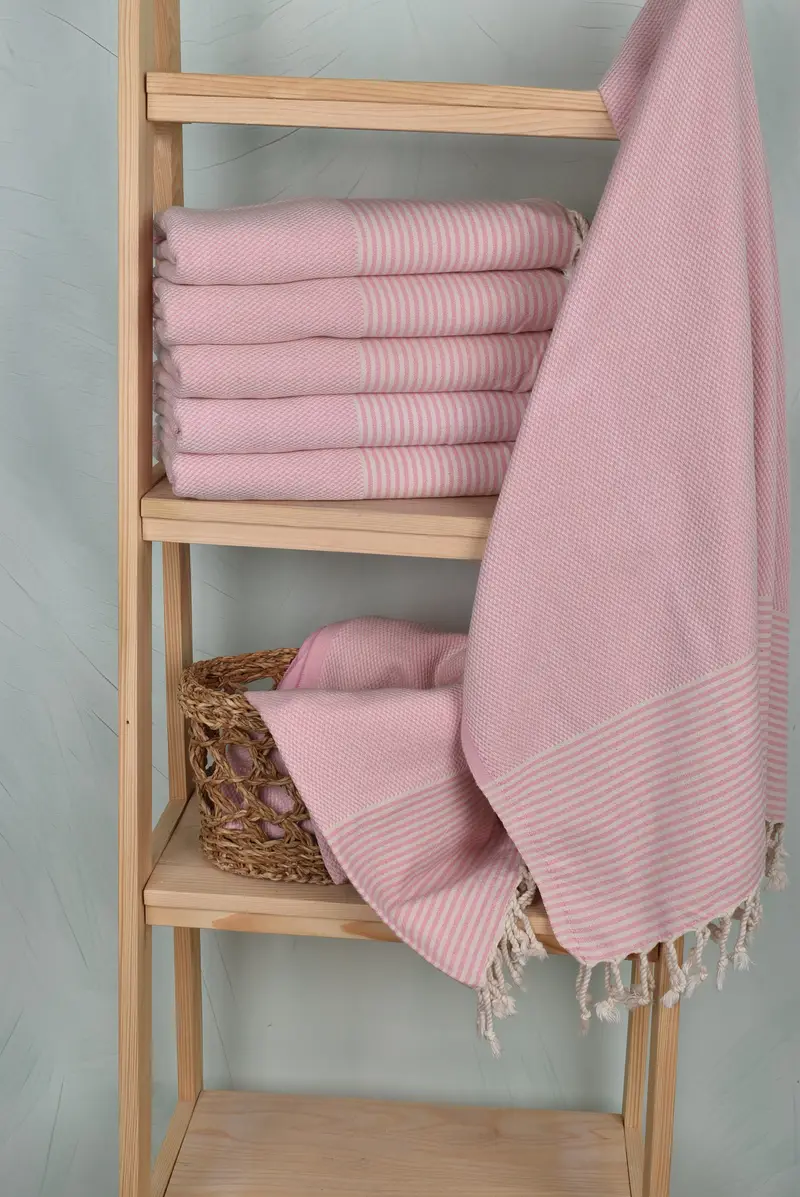 Luxury Turkish Bath Towel, Personalized Gifts, 70x36 Cotton Striped Towel, Bachelor Gift, Handmade Gift, Travel towel, Organic Cotton Towel - 3