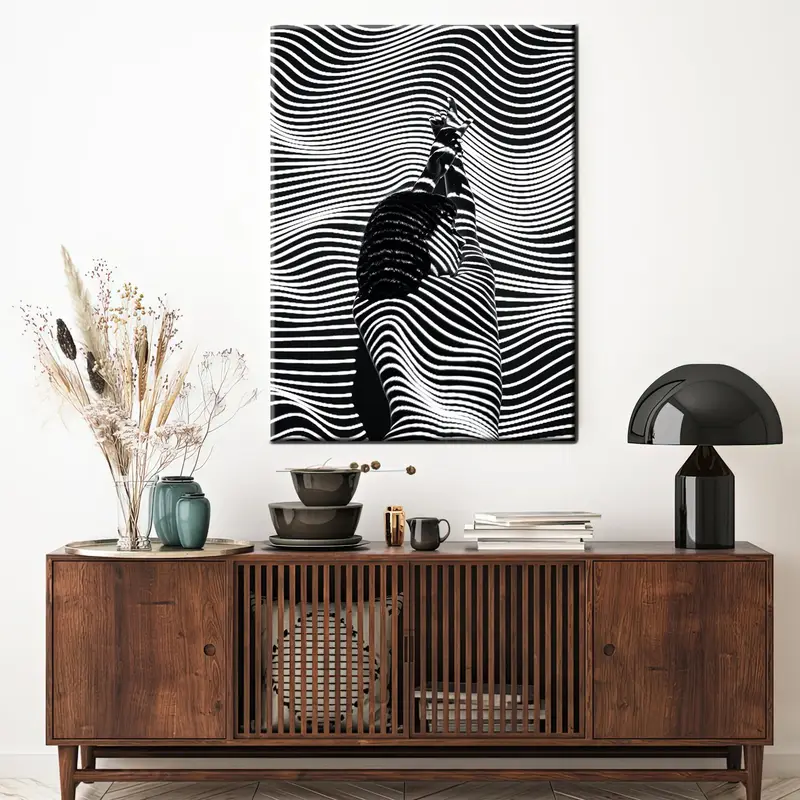 Woman Wall Art, Modern Wall Decor, Luxury Wall Decor, Trendy Wall Art, Woman Canvas, Canvas Wall Art, Home Decor, Birthday Gift, Modern Art, - 7