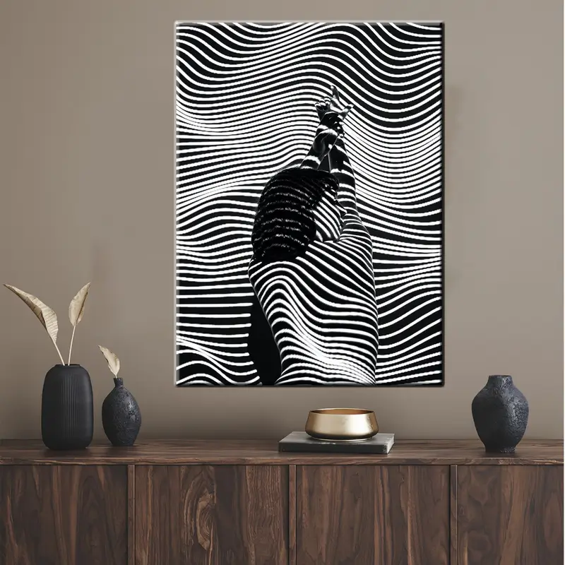 Woman Wall Art, Modern Wall Decor, Luxury Wall Decor, Trendy Wall Art, Woman Canvas, Canvas Wall Art, Home Decor, Birthday Gift, Modern Art, - 9