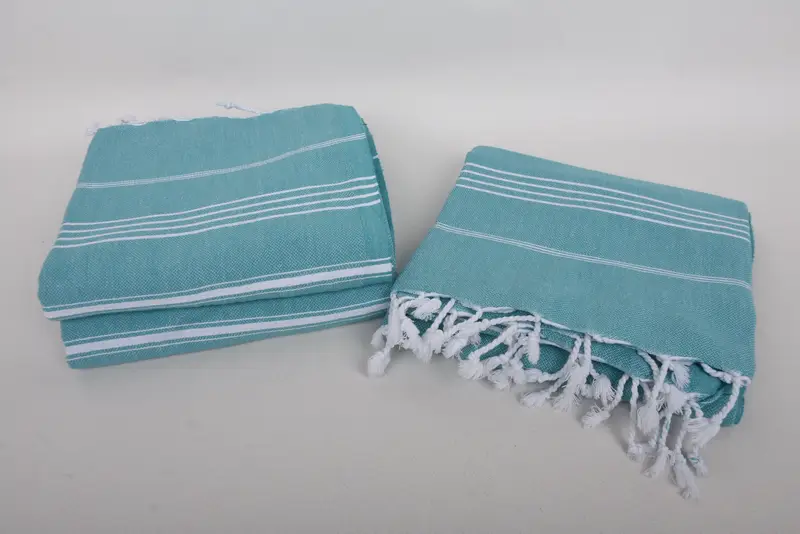 Custom Towel, Eco-friendly Turkish peshtemal towel, Girls Weekend Favors, Luxury towel, Gift Towel, Organic towel, 70x40 Cotton Striped Towel - 7