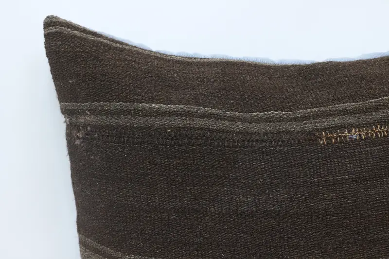 Pillow, Interior Designer Pillow, Wholesale Pillow Sham, Kilim Cushion Sham, Custom Pillow Sham, Boho Pillow Sham Cover, 28x28 Brown Pillow Sham - 2
