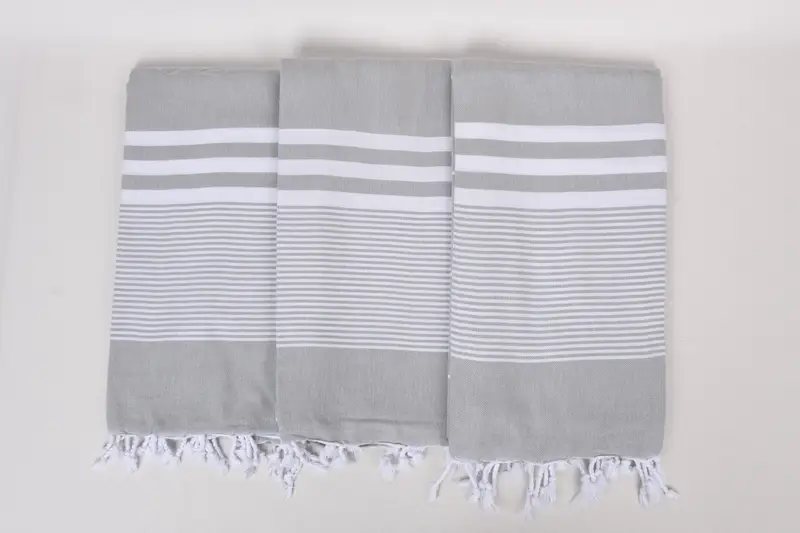 Bath towel, Valentines Day Gift For Her, Sand-resistant towel, Monogram Towels, Gift For Bride, 70x40 Cotton Striped Towel, Beach Towel Bulk - 7