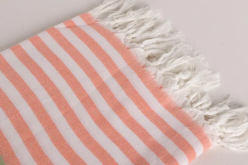 Embroidery Towels, 70x40 Cotton Striped Towel, Yoga Towel, Absorbent towel, Summer Towel, Custom Bath Towel, Gift For Her, Sand-resistant towel - 6