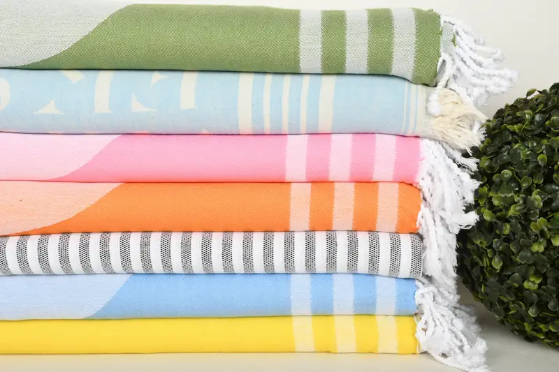 70x40 Cotton Set of 8 Towel, Personalized Wedding Gift, Friends Beach Towel, Bridal Shower Gift, Bachelorette Party Gifts Bridesmaids, Gift For Mom - 3